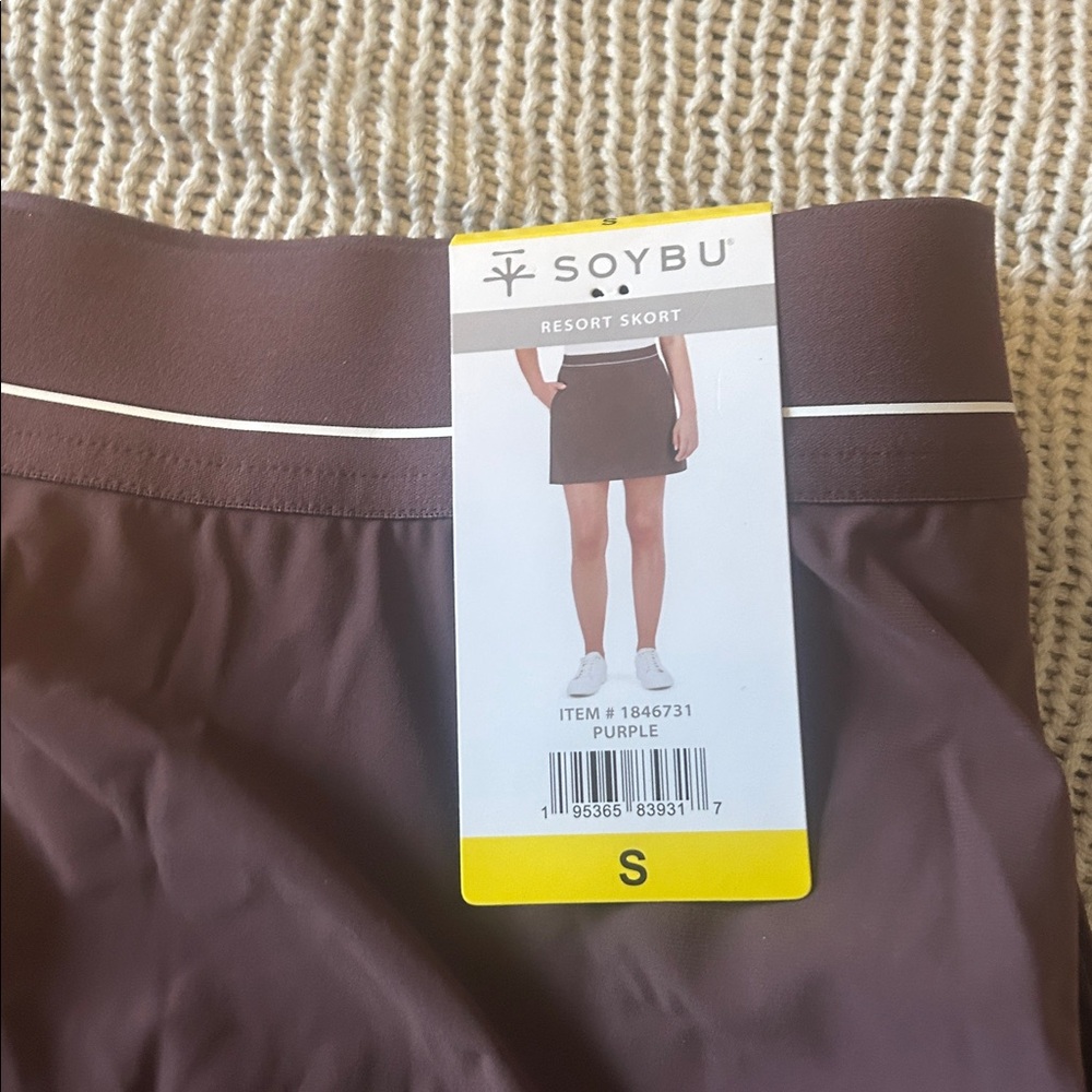 Soybu Brown Skort - Picture 5 of 5